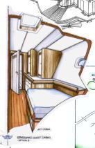 68ft PERFORMANCE SLOOP  IRELAND  GUEST CABIN PROPOSAL